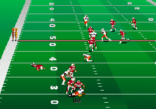 Скриншот игры College Football USA 96